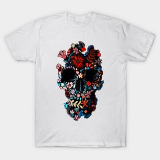 Flowery Skull T-Shirt